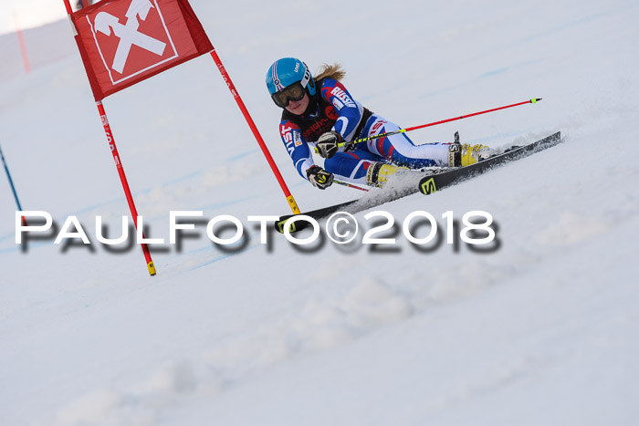 Int. FIS Rennen Damen, RS, Maria Alm 09.01.2018