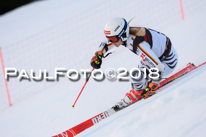 Int. FIS Rennen Damen, RS, Maria Alm 09.01.2018