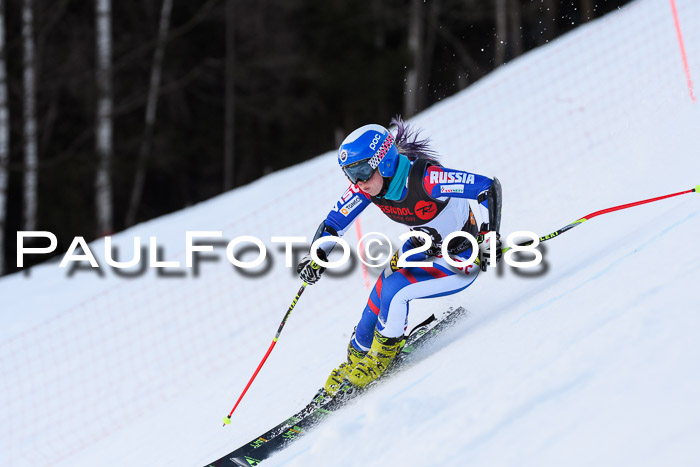 Int. FIS Rennen Damen, RS, Maria Alm 09.01.2018