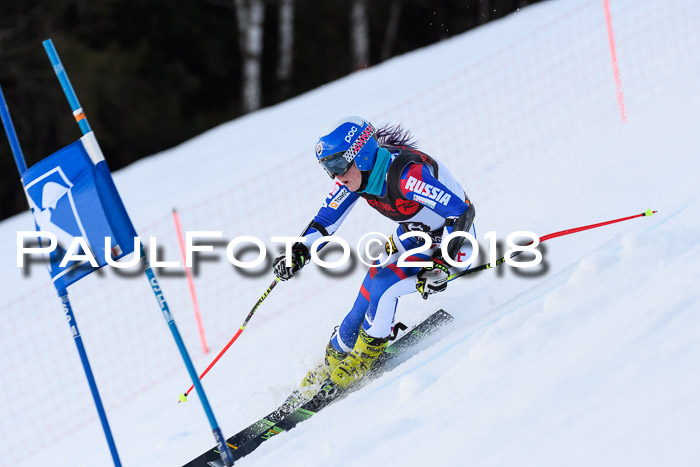 Int. FIS Rennen Damen, RS, Maria Alm 09.01.2018
