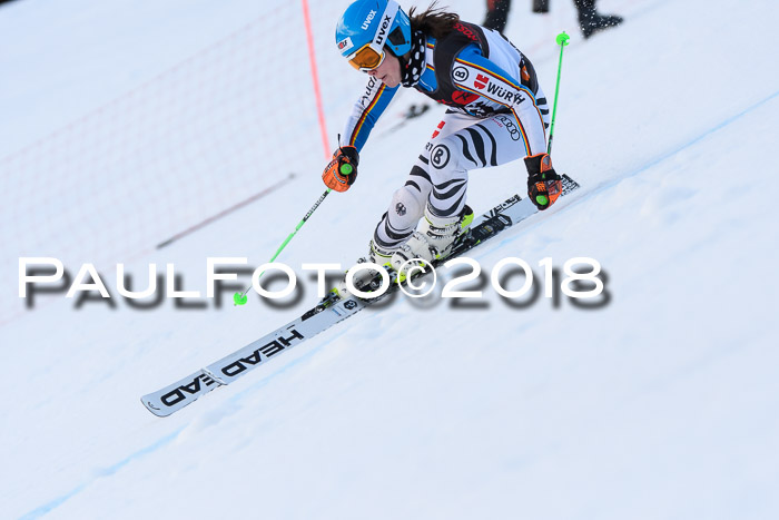 Int. FIS Rennen Damen, RS, Maria Alm 09.01.2018