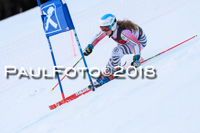 Int. FIS Rennen Damen, RS, Maria Alm 09.01.2018