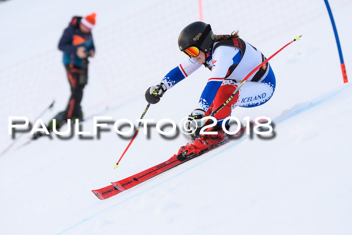 Int. FIS Rennen Damen, RS, Maria Alm 09.01.2018