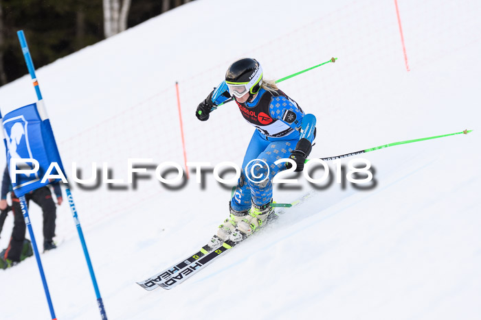 Int. FIS Rennen Damen, RS, Maria Alm 09.01.2018