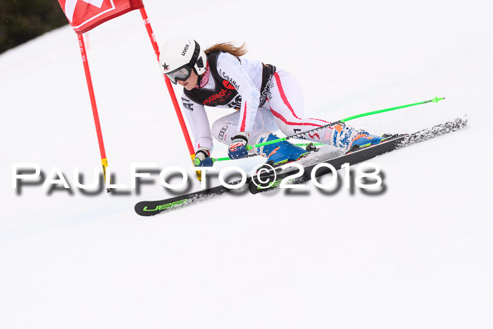 Int. FIS Rennen Damen, RS, Maria Alm 09.01.2018