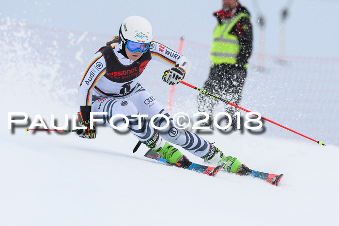 Int. FIS Rennen Damen, RS, Maria Alm 09.01.2018
