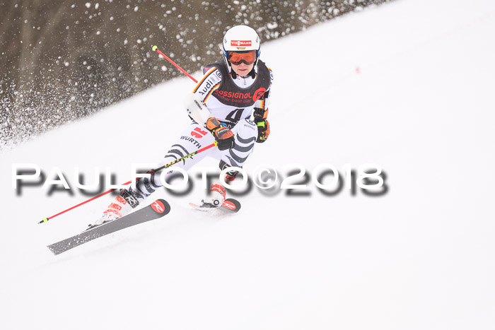 Int. FIS Rennen Damen, RS, Maria Alm 09.01.2018