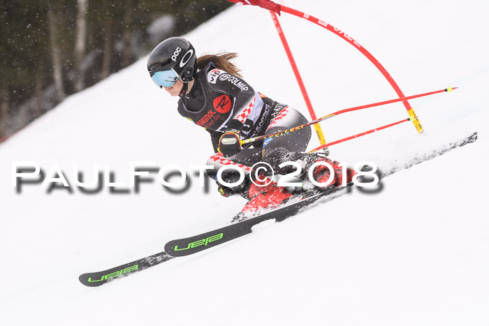 Int. FIS Rennen Damen, RS, Maria Alm 09.01.2018