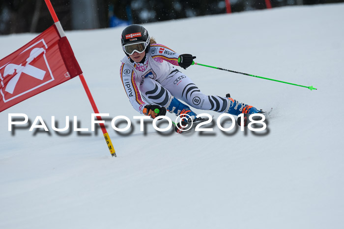 Int. FIS Rennen Damen, RS, Maria Alm 09.01.2018