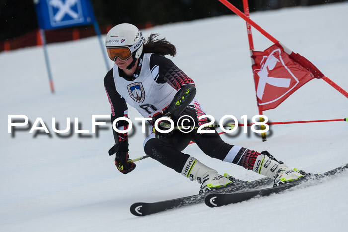 Int. FIS Rennen Damen, RS, Maria Alm 09.01.2018