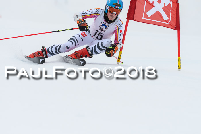 Int. FIS Rennen Damen, RS, Maria Alm 09.01.2018