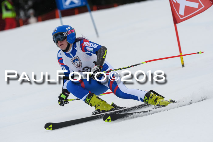 Int. FIS Rennen Damen, RS, Maria Alm 09.01.2018