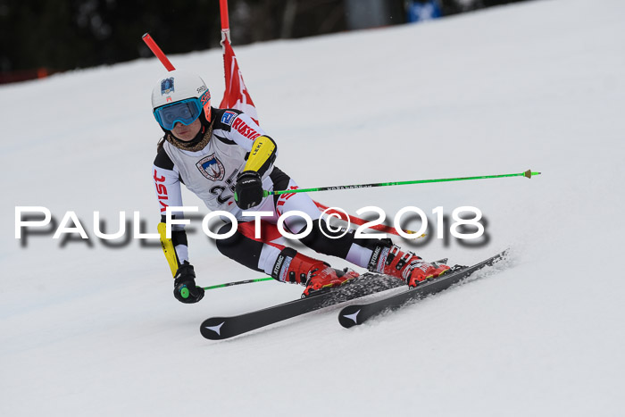 Int. FIS Rennen Damen, RS, Maria Alm 09.01.2018