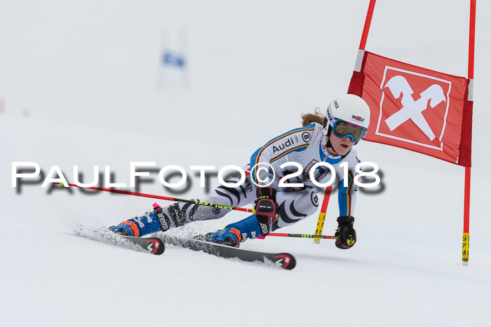 Int. FIS Rennen Damen, RS, Maria Alm 09.01.2018