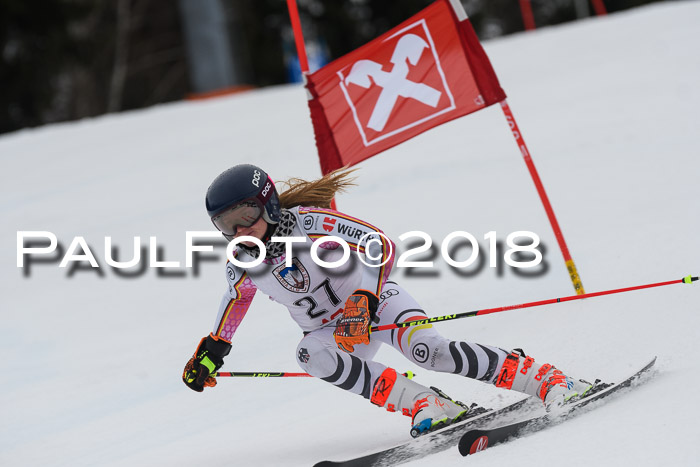 Int. FIS Rennen Damen, RS, Maria Alm 09.01.2018