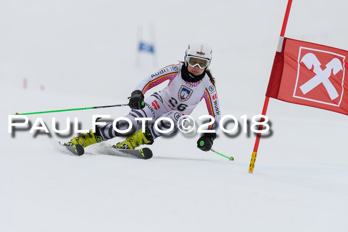 Int. FIS Rennen Damen, RS, Maria Alm 09.01.2018