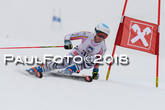 Int. FIS Rennen Damen, RS, Maria Alm 09.01.2018