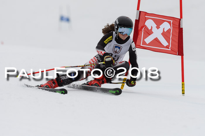 Int. FIS Rennen Damen, RS, Maria Alm 09.01.2018