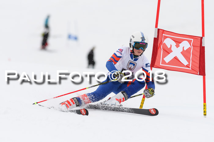 Int. FIS Rennen Damen, RS, Maria Alm 09.01.2018