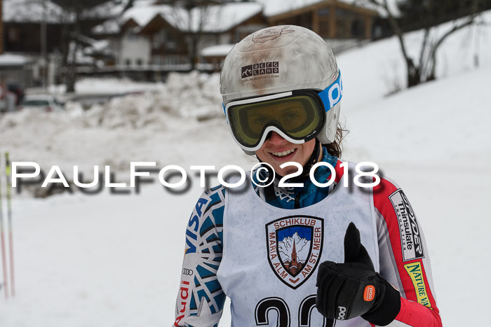 Int. FIS Rennen Damen, RS, Maria Alm 09.01.2018