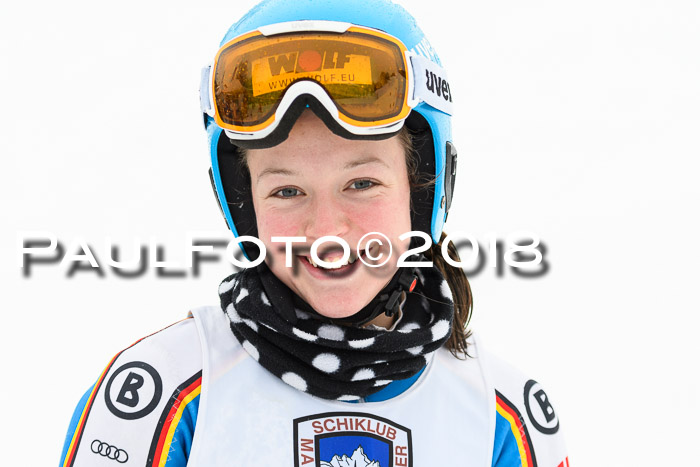 Int. FIS Rennen Damen, RS, Maria Alm 09.01.2018