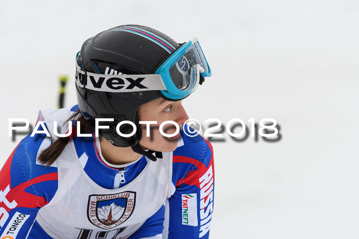 Int. FIS Rennen Damen, RS, Maria Alm 09.01.2018