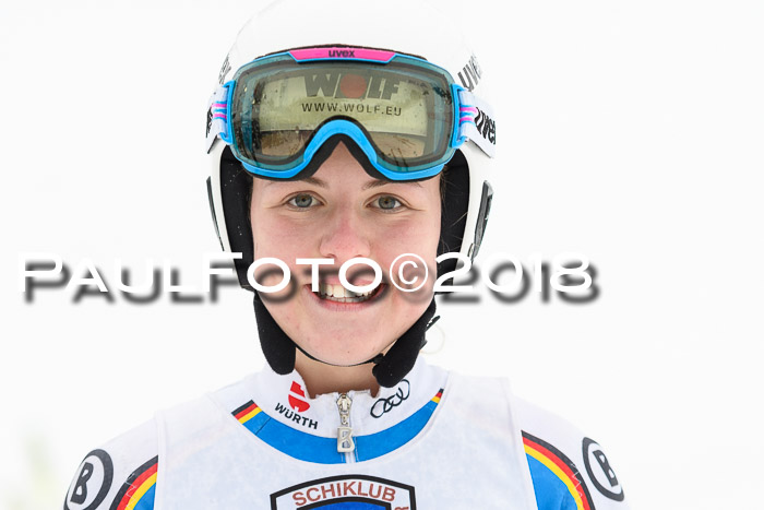 Int. FIS Rennen Damen, RS, Maria Alm 09.01.2018