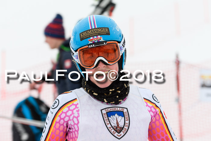 Int. FIS Rennen Damen, RS, Maria Alm 09.01.2018
