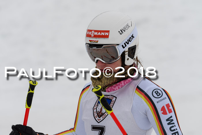 Int. FIS Rennen Damen, RS, Maria Alm 09.01.2018