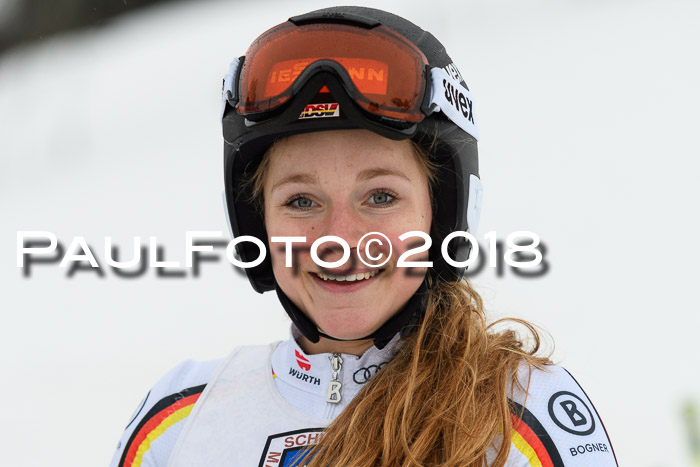 Int. FIS Rennen Damen, RS, Maria Alm 09.01.2018
