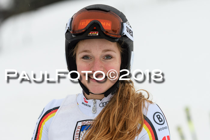 Int. FIS Rennen Damen, RS, Maria Alm 09.01.2018
