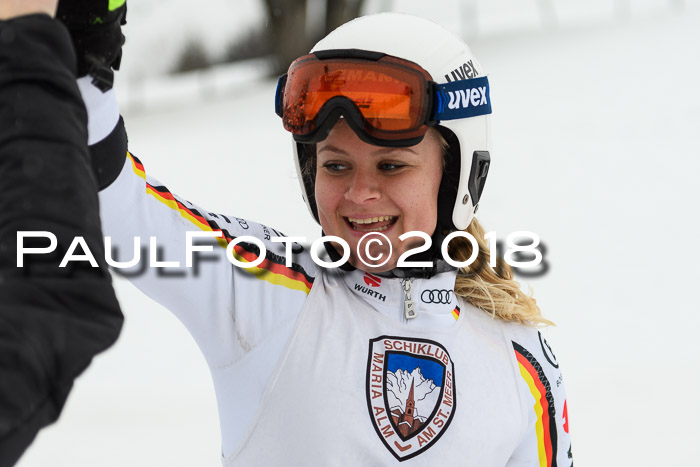 Int. FIS Rennen Damen, RS, Maria Alm 09.01.2018
