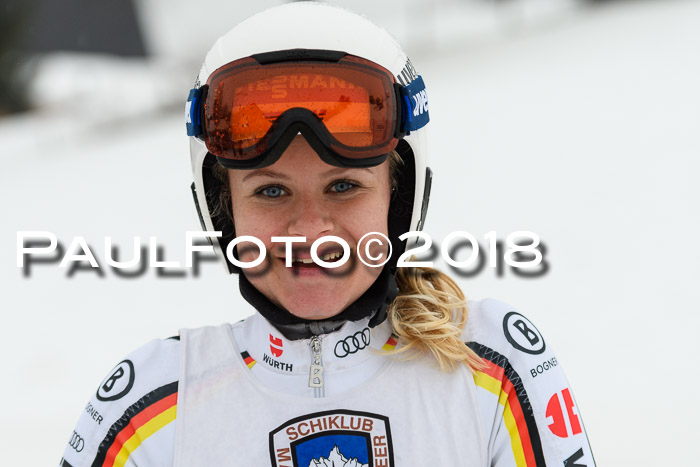 Int. FIS Rennen Damen, RS, Maria Alm 09.01.2018