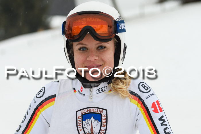 Int. FIS Rennen Damen, RS, Maria Alm 09.01.2018
