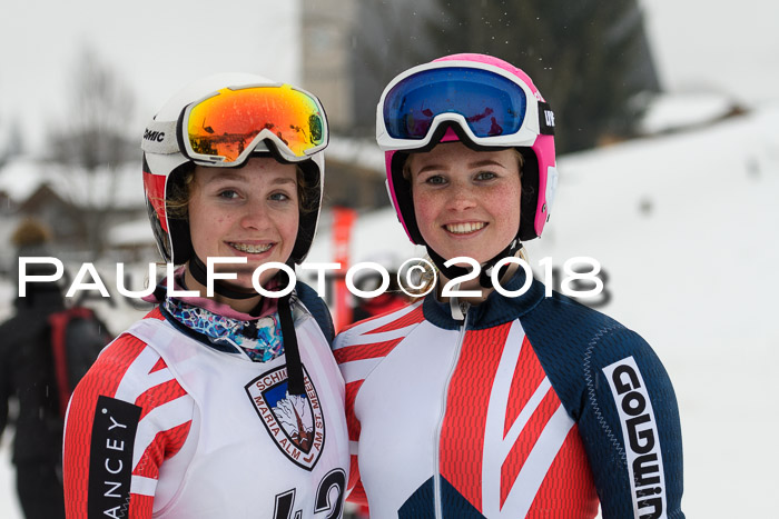 Int. FIS Rennen Damen, RS, Maria Alm 09.01.2018