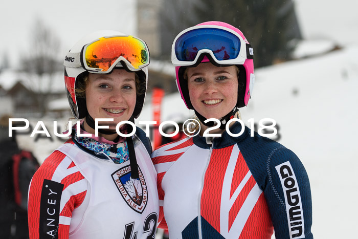 Int. FIS Rennen Damen, RS, Maria Alm 09.01.2018