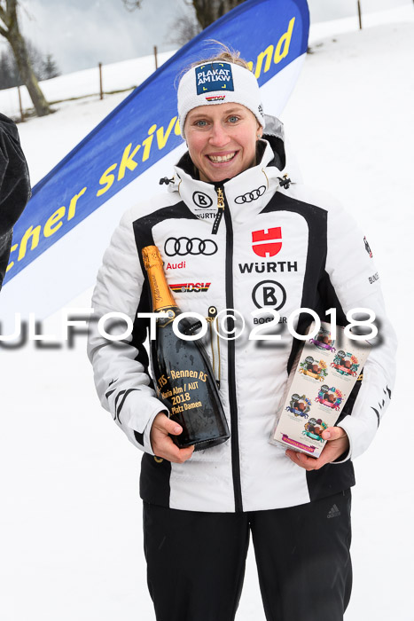 Int. FIS Rennen Damen, RS, Maria Alm 09.01.2018