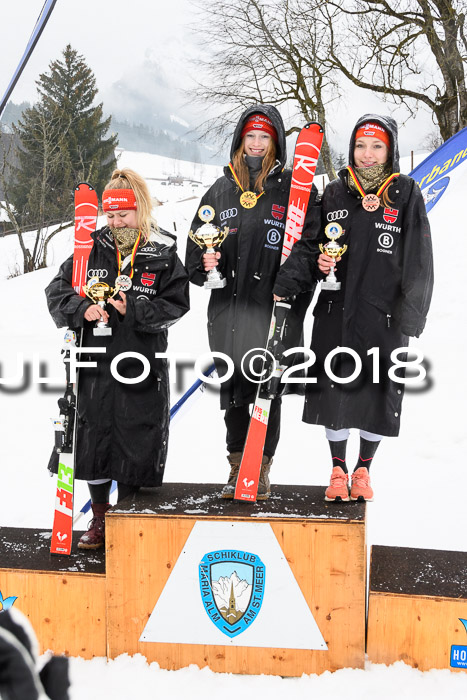 Int. FIS Rennen Damen, RS, Maria Alm 09.01.2018
