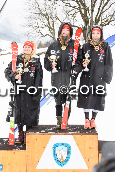 Int. FIS Rennen Damen, RS, Maria Alm 09.01.2018