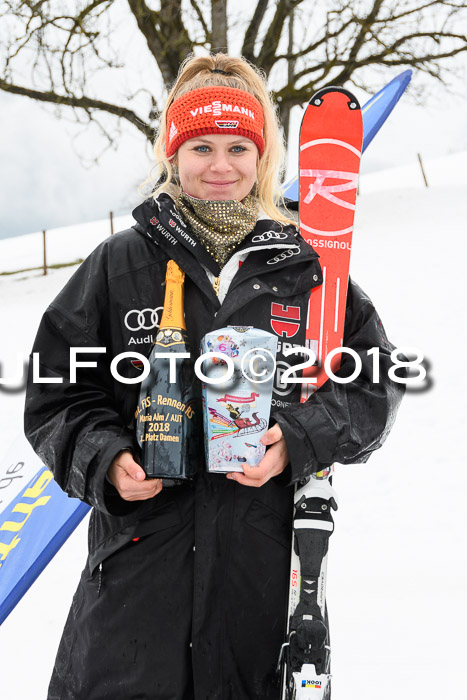 Int. FIS Rennen Damen, RS, Maria Alm 09.01.2018