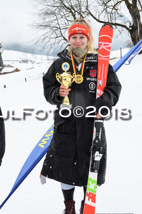 Int. FIS Rennen Damen, RS, Maria Alm 09.01.2018