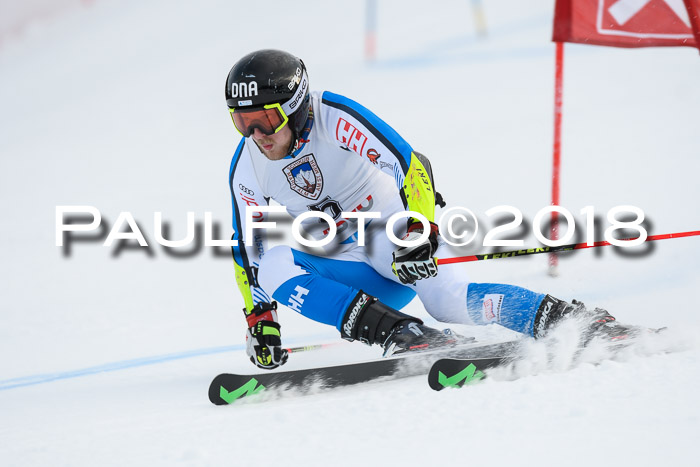 Int. FIS Rennen Herren, RS, Maria Alm 11.01.2018