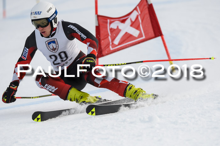 Int. FIS Rennen Herren, RS, Maria Alm 11.01.2018