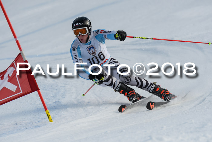 Int. FIS Rennen Herren, RS, Maria Alm 11.01.2018