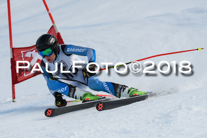 Int. FIS Rennen Herren, RS, Maria Alm 11.01.2018