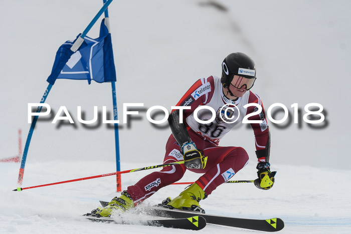 Int. FIS Rennen Herren, RS, Maria Alm 11.01.2018