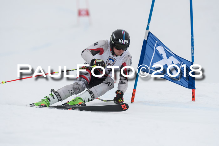 Int. FIS Rennen Herren, RS, Maria Alm 11.01.2018