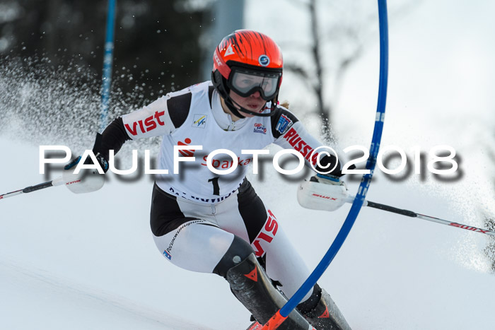 FIS NJC Alpine Kombi Damen + Herren 13.01.2018