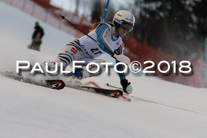 FIS NJC Alpine Kombi Damen + Herren 13.01.2018