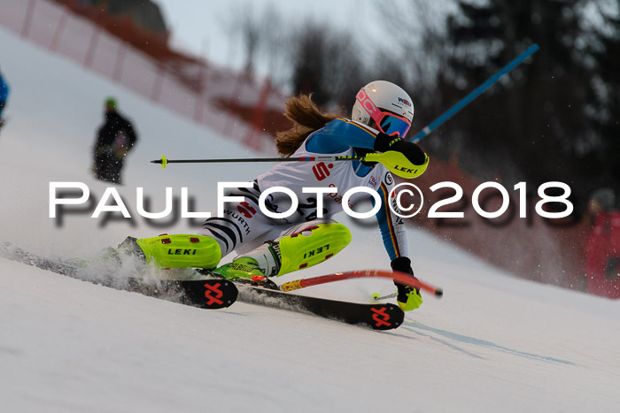FIS NJC Alpine Kombi Damen + Herren 13.01.2018
